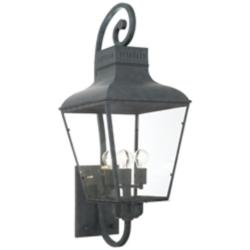 Crystorama Dumont 38 3/4" High Charcoal Outdoor Wall Light