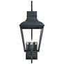 Crystorama Dumont 38 3/4" High Charcoal Outdoor Wall Light