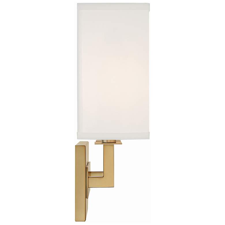 Image 5 Crystorama Durham 2 Light Vibrant Gold Sconce more views