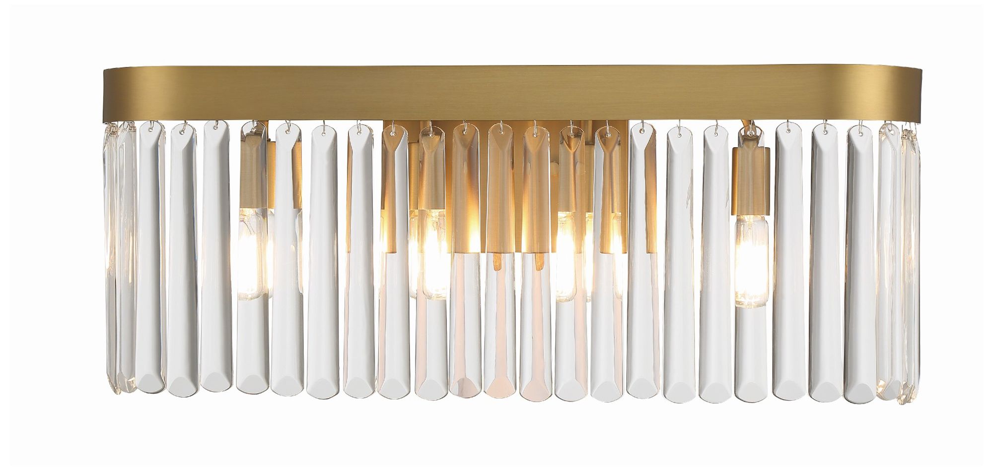 Crystorama Emory 24'' Modern Gold Bathroom Vanity