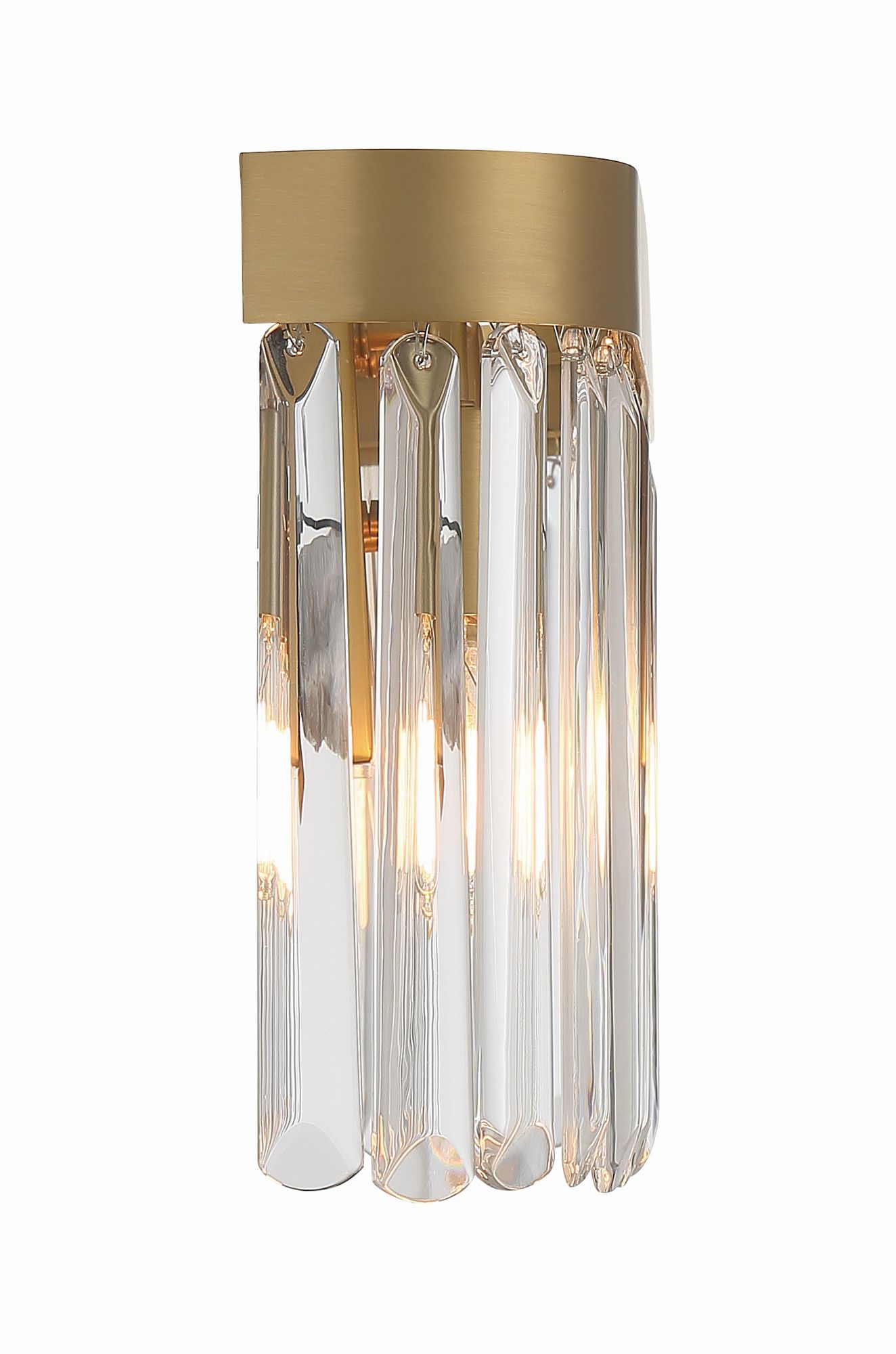 Image 4 Crystorama Emory 24'' Modern Gold Bathroom Vanity more views