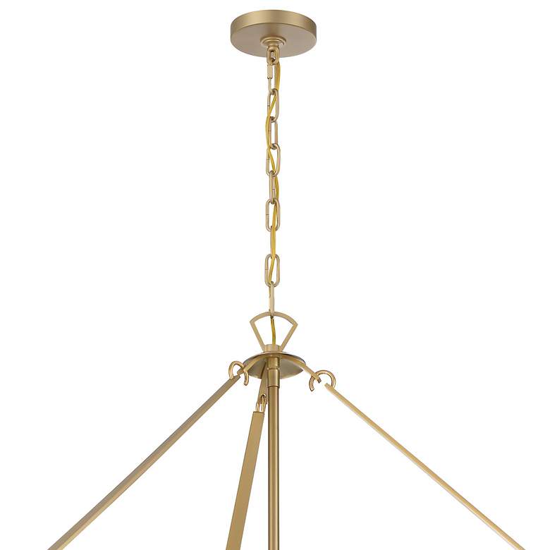 Image 6 Crystorama Emory 40" Wide Modern Gold Crystal Chandelier more views