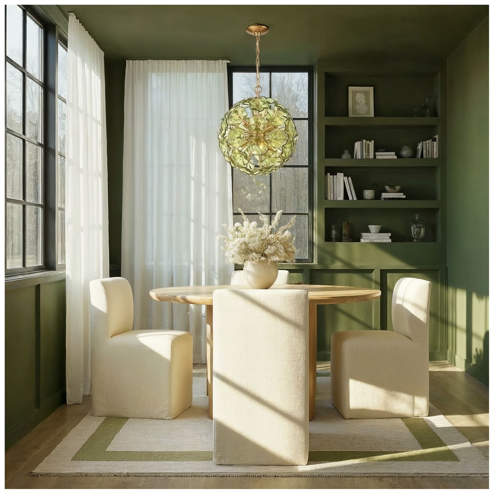 Image 6 Crystorama Esme 18.25'' Aged Brass Chandelier more views