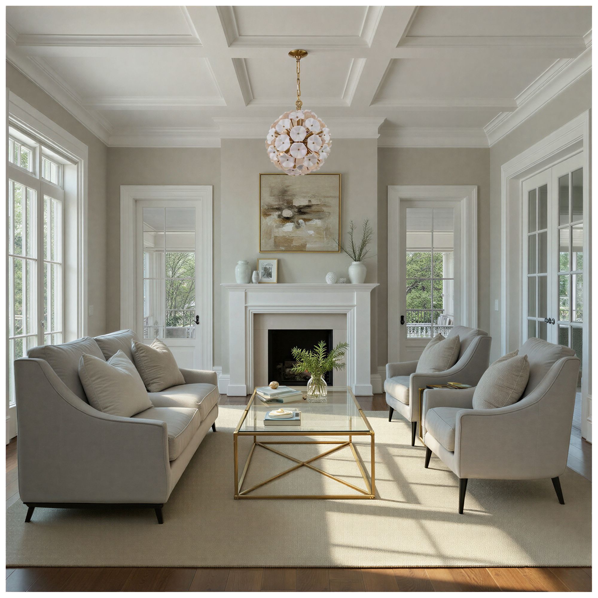 Image 6 Crystorama Esme 18.25'' Aged Brass Chandelier more views