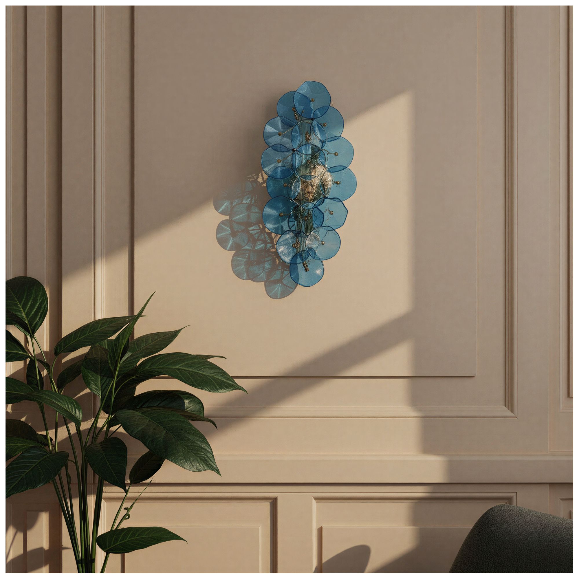 Image 6 Crystorama Esme 23in.  Aged Brass Sconce more views