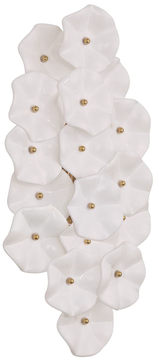 Image 2 Crystorama Esme 23in.  Aged Brass Sconce more views