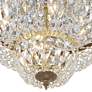 3_Crystorama Everly 18" Wide Olde Brass Ceiling Light more views