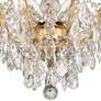 7_Crystorama Filmore 19" Wide Antique Gold Ceiling Light more views