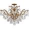 Crystorama Filmore 27" Wide Antique Gold Ceiling Light