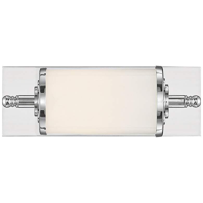 Crystorama Foster 12&quot; Wide Chrome LED Wall Light