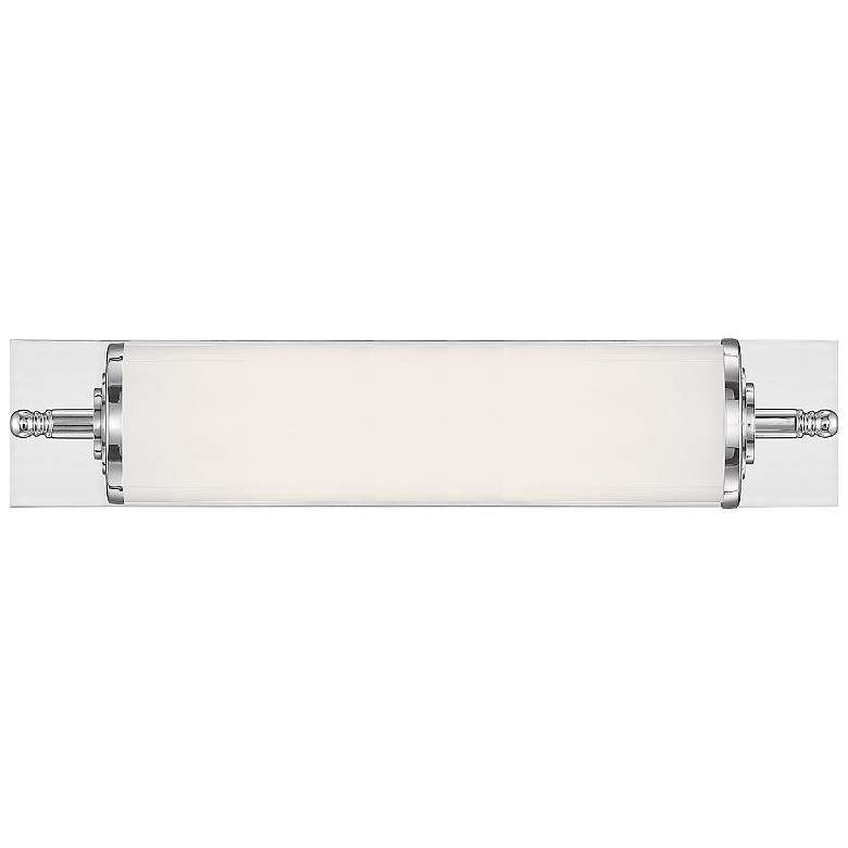 Crystorama Foster 24&quot; Wide Chrome LED Wall Light