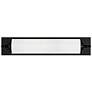 Crystorama Foster 24" Wide Matte Black LED Wall Light