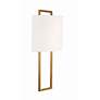 Crystorama Fremont 21" High Vibrant Gold Wall Sconce