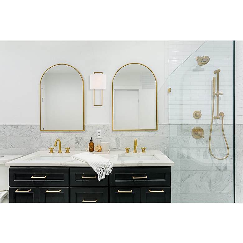 Image 6 Crystorama Fremont 21" High Vibrant Gold Wall Sconce more views