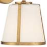 Crystorama Fulton 10 1/4" High Antique Gold Wall Sconce