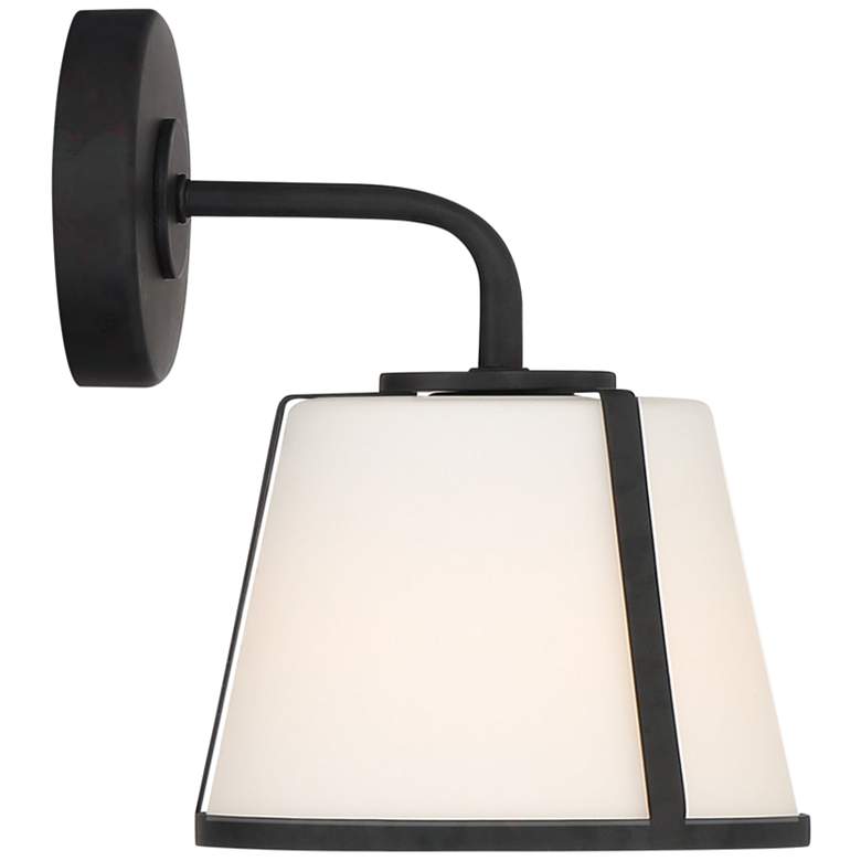 Image 5 Crystorama Fulton 10 1/4 inch High Black Wall Sconce more views