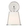 Thumbnail2 of Crystorama Fulton 10 1/4" High Polished Nickel Wall Sconce more views