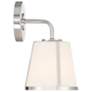 Thumbnail4 of Crystorama Fulton 10 1/4" High Polished Nickel Wall Sconce more views
