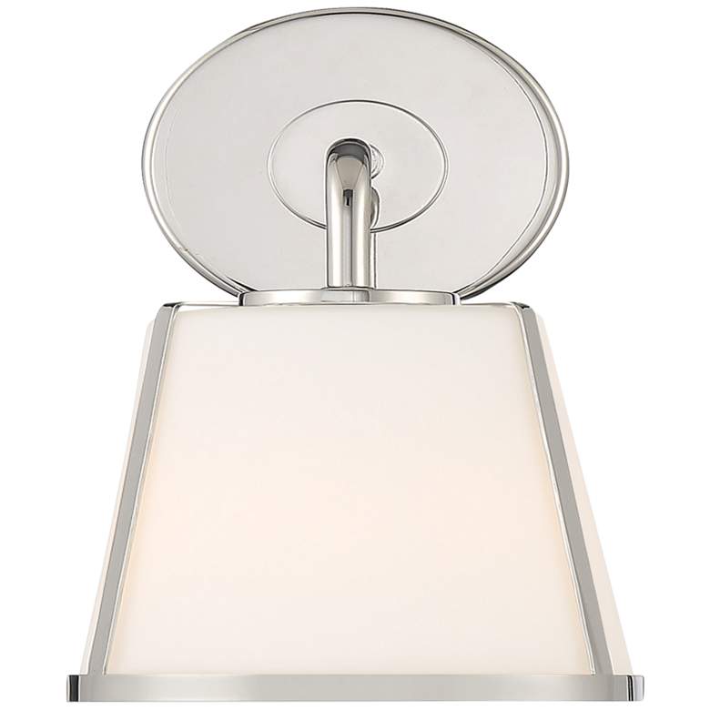 Image 5 Crystorama Fulton 10 1/4 inch High Polished Nickel Wall Sconce more views