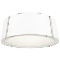 Crystorama Fulton 18&quot; Wide Polished Nickel Ceiling Light
