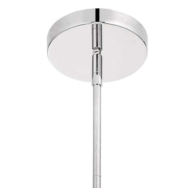 Image 6 Crystorama Fulton 20" Wide 3-Light Polished Nickel Modern Pendant more views