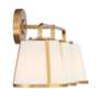 2_Crystorama Fulton 23 1/4" Wide Antique Gold 3-Light Bath Light more views