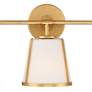 4_Crystorama Fulton 23 1/4" Wide Antique Gold 3-Light Bath Light more views