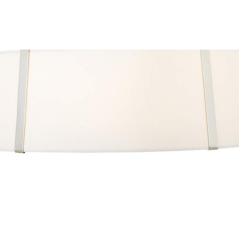 Image 4 Crystorama Fulton 24"W Polished Nickel Drum Pendant Light more views