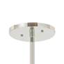 5_Crystorama Fulton 24"W Polished Nickel Drum Pendant Light more views