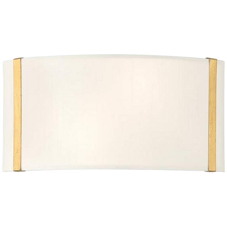 Crystorama Fulton 6 1/4&quot; High Antique Gold Wall Sconce