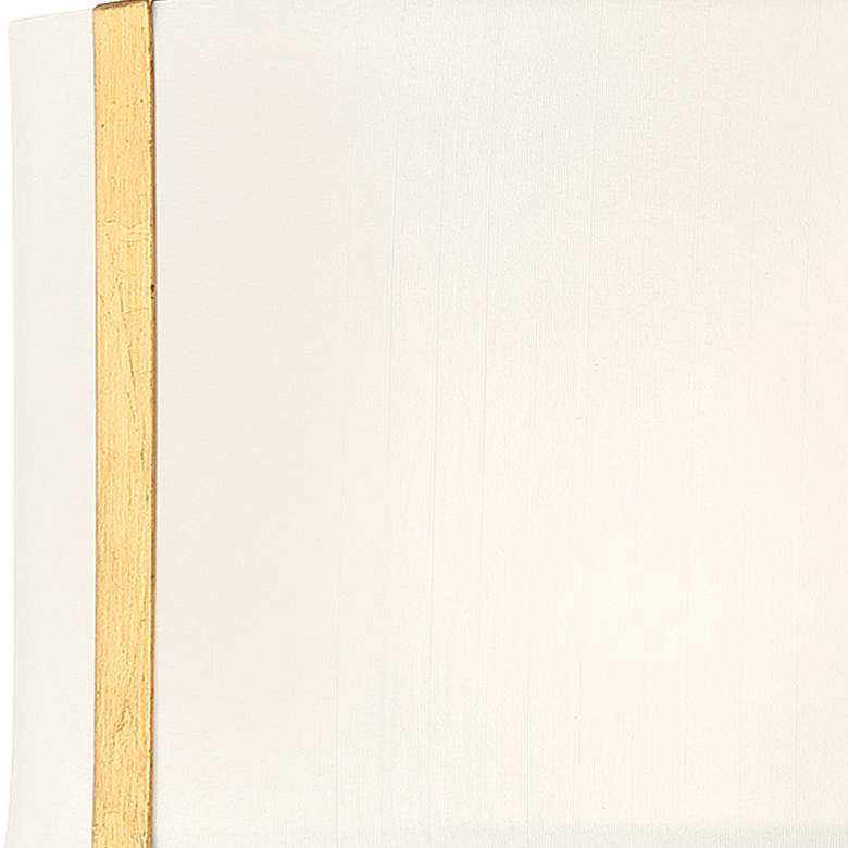 Image 4 Crystorama Fulton 6 1/4" High Antique Gold Wall Sconce more views