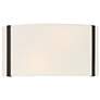 2_Crystorama Fulton 6 1/4" High Black Wall Sconce