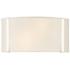 Crystorama Fulton 6 1/4"H Polished Nickel Wall Sconce