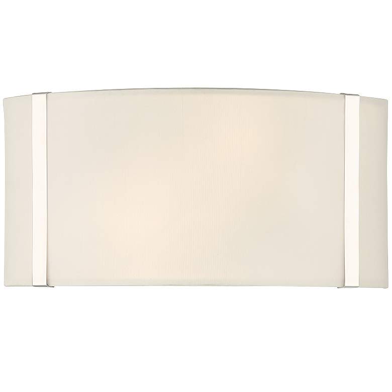Image 4 Crystorama Fulton 6 1/4"H Polished Nickel Wall Sconce more views