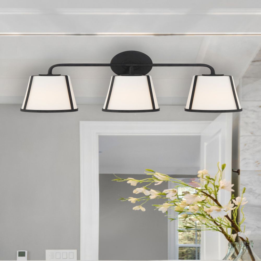 Crystorama Fulton Black Collection