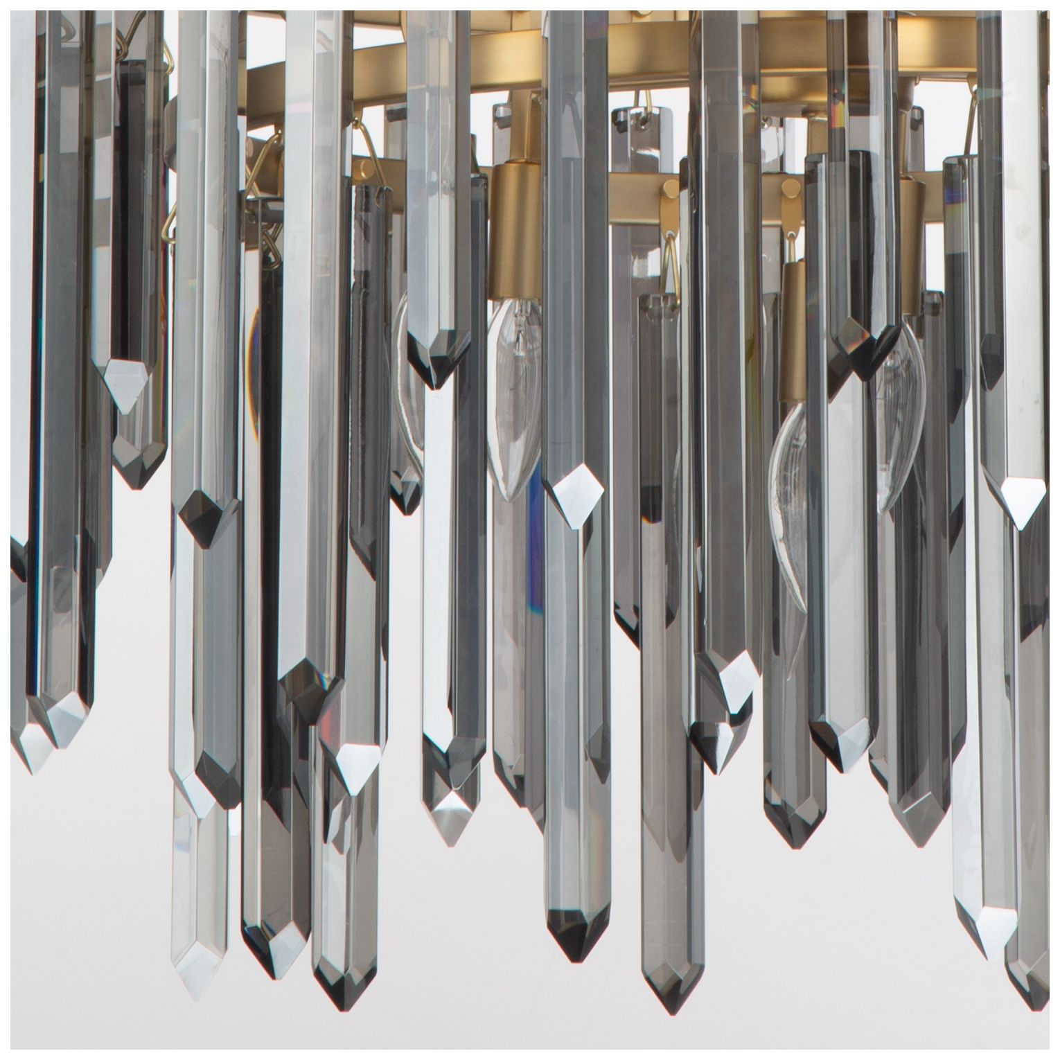 Crystorama Gemma 24'' Modern Gold Chandelier