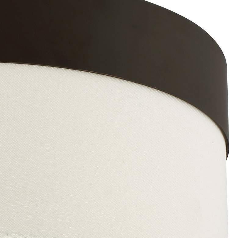 Image 4 Crystorama Grayson 16" Wide Dark Bronze Ceiling Light more views