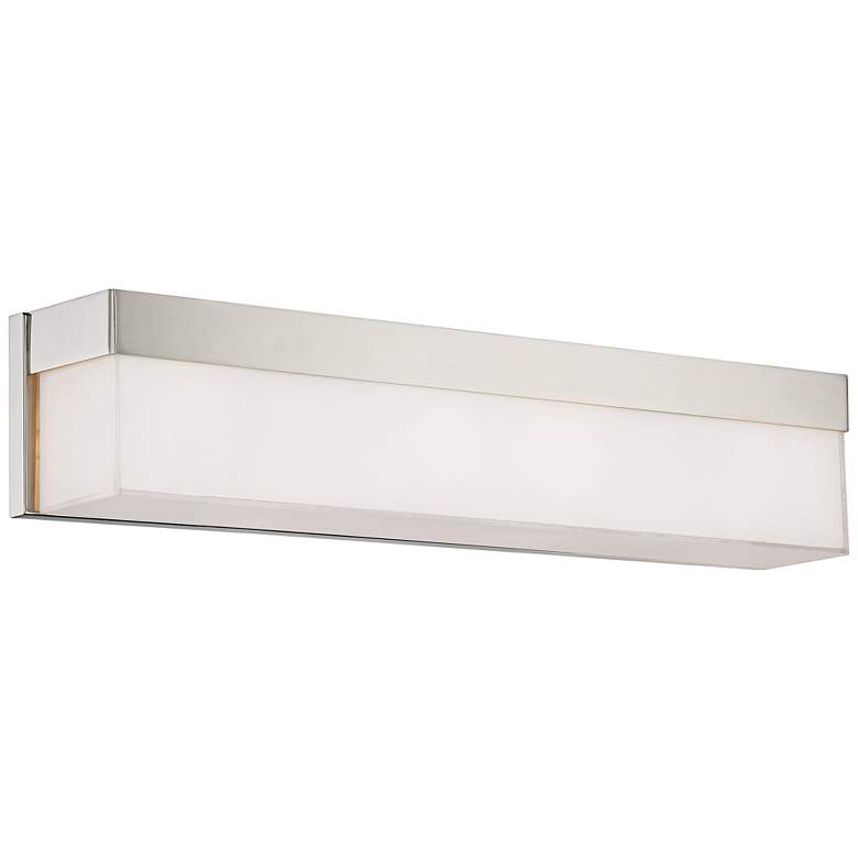 Image 1 Crystorama Grayson 24 inch Wide Polished Nickel Bath Light