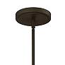 5_Crystorama Grayson 6" Wide Dark Bronze Mini Pendant more views