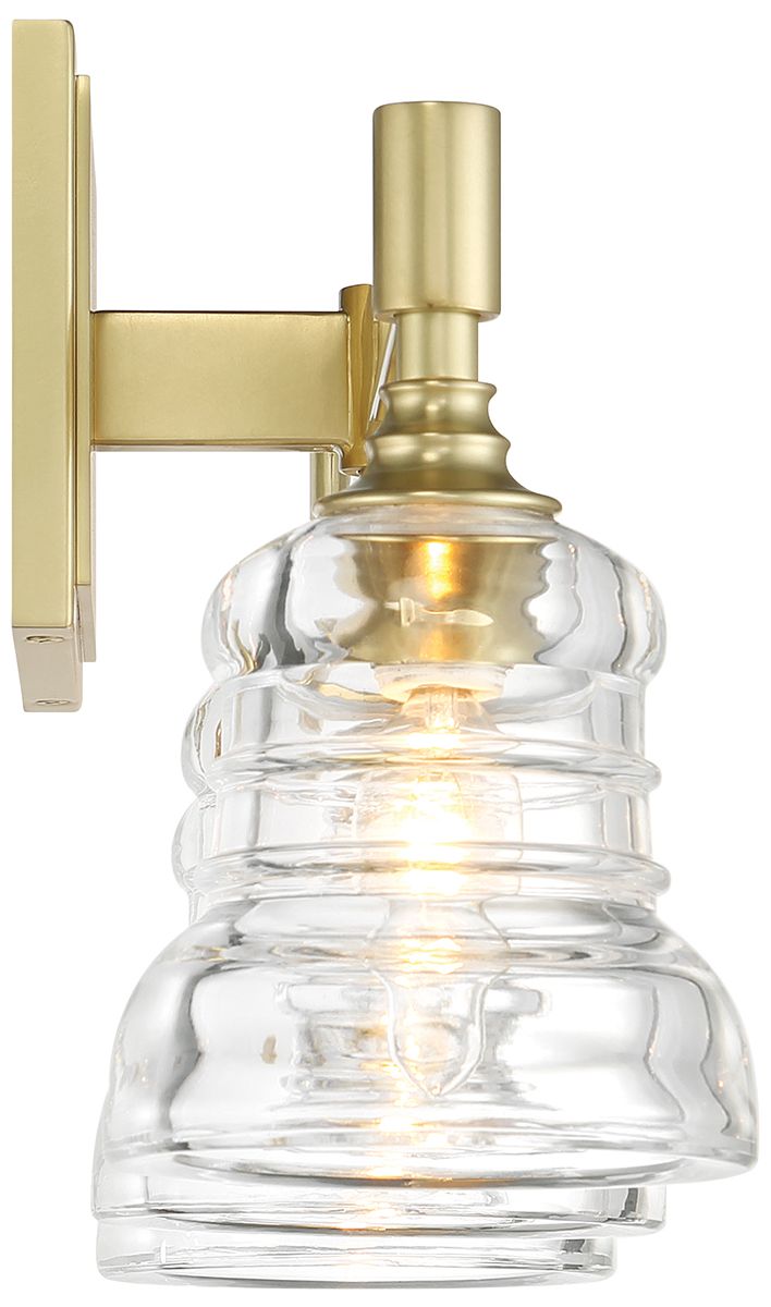 Image 4 Crystorama Gregory 23.75'' Aged Brass Bathroom Vanity more views