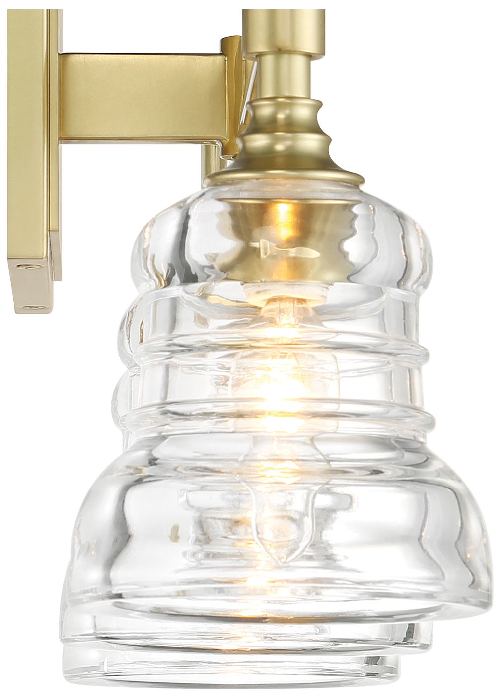 Image 5 Crystorama Gregory 23.75'' Aged Brass Bathroom Vanity more views