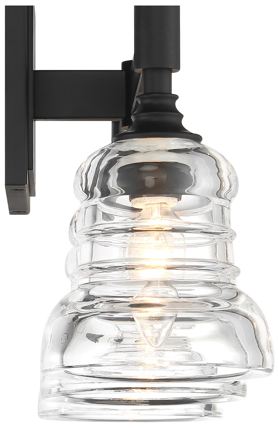 Image 5 Crystorama Gregory 23.75'' Matte Black Bathroom Vanity more views