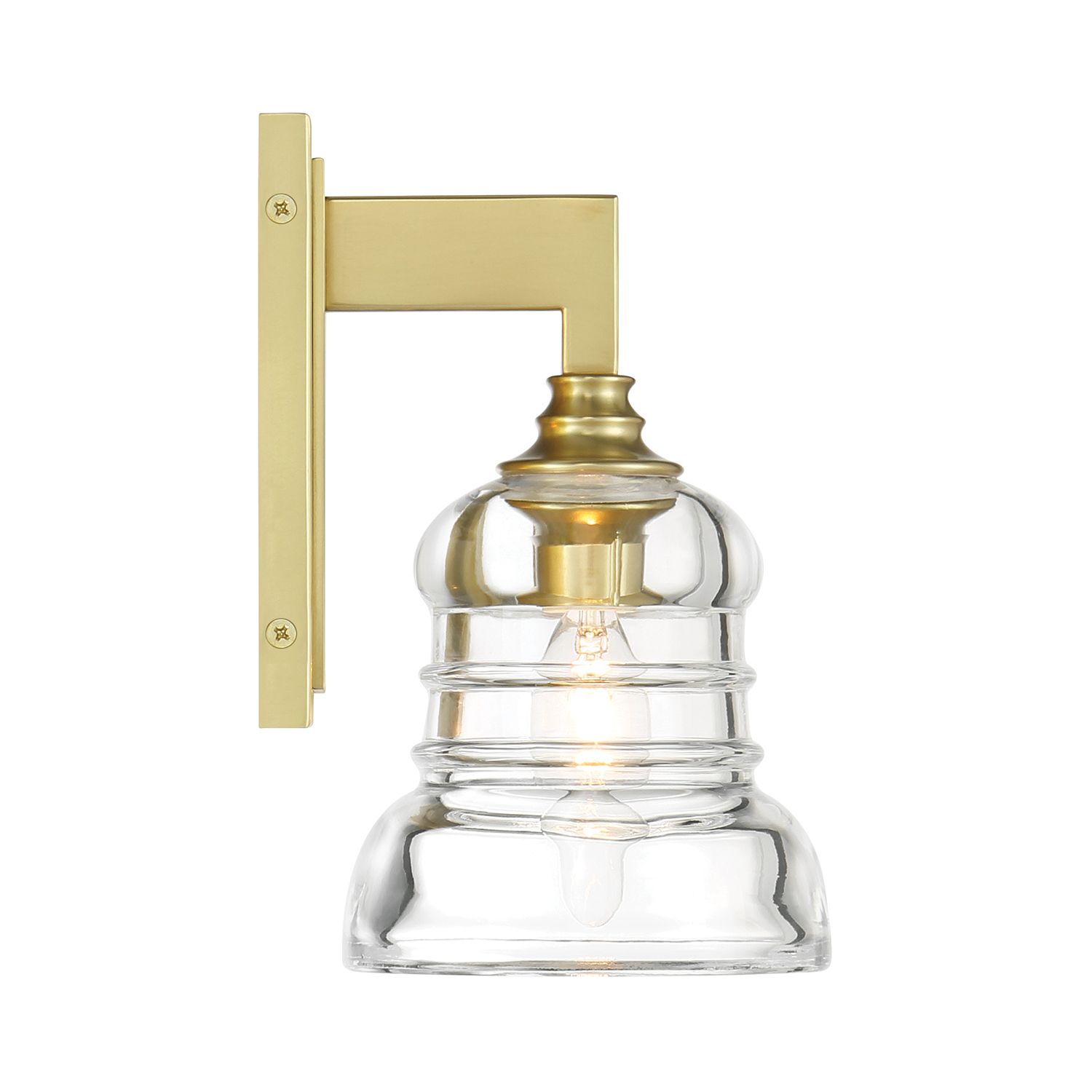 Image 4 Crystorama Gregory 5'' Aged Brass Sconce more views