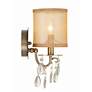 2_Crystorama Hampton 13" High Antique Brass Wall Sconce more views