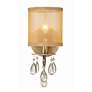3_Crystorama Hampton 13" High Antique Brass Wall Sconce more views