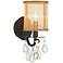Crystorama Hampton 13" High English Bronze Wall Sconce