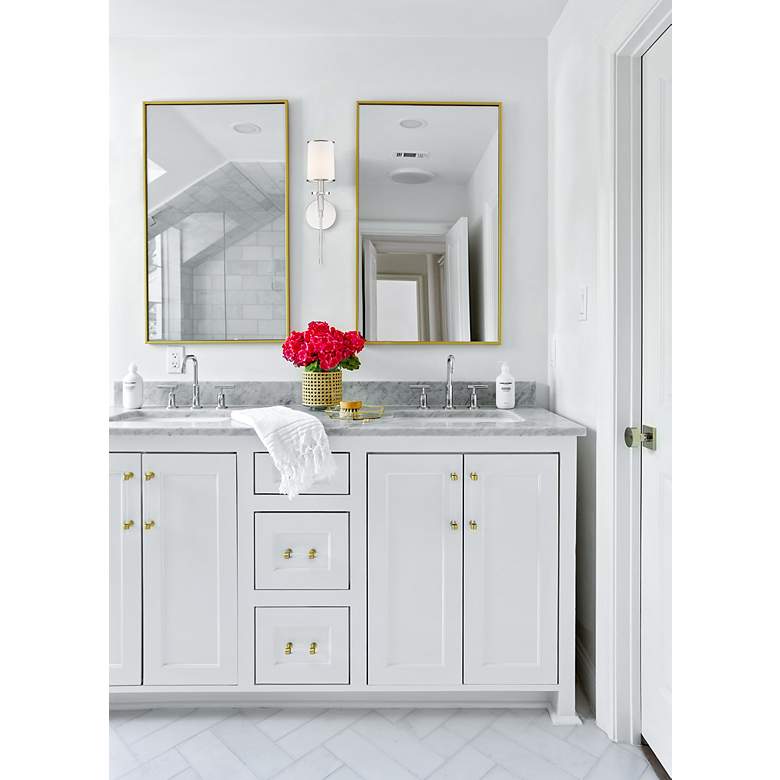 Image 5 Crystorama Hatfield 18 1/2" High Polished Nickel Wall Sconce more views