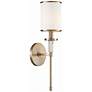 2_Crystorama Hatfield 18 1/2" High Vibrant Gold Wall Sconce