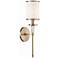 Crystorama Hatfield 18 1/2" High Vibrant Gold Wall Sconce