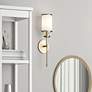 4_Crystorama Hatfield 18 1/2" High Vibrant Gold Wall Sconce more views